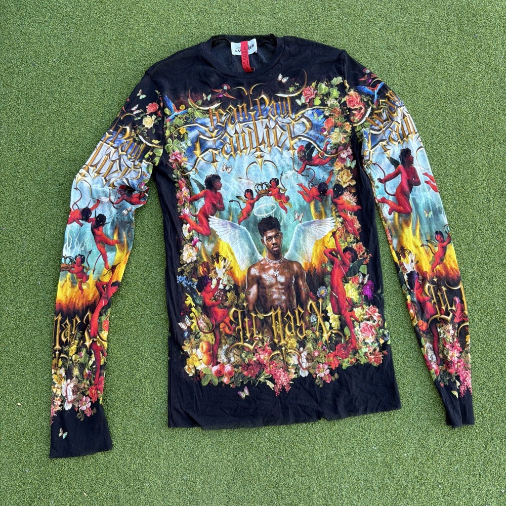 Jean Paul Gaultier x Lil Nas X 095/666 Limited Mesh Top Size Medium